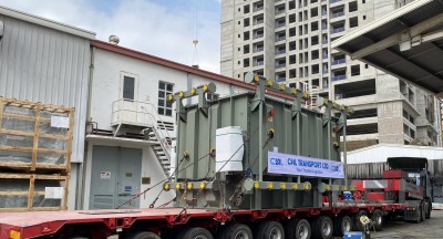 CNL Handled a MAIN TANK about 64 tons to Taiwan.
