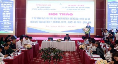 Development of logistics centers in Lao Cai to promote import and export